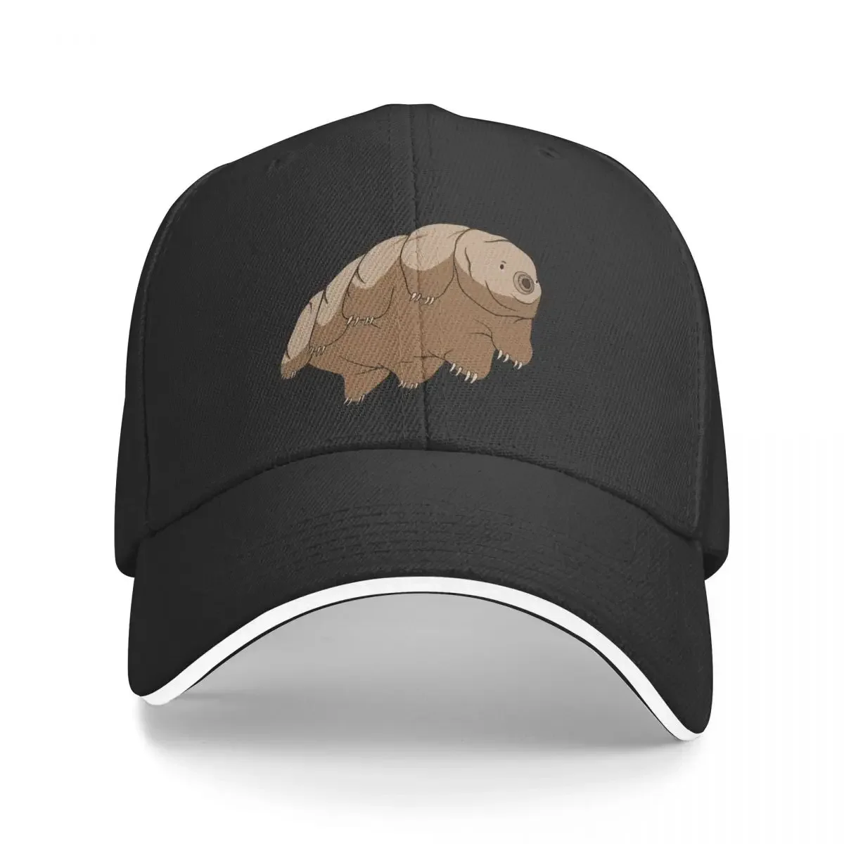 Tardigrade Water Bear Drawing Baseball Cap black Sun Cap Sunhat tea Hat Men's Caps Women's