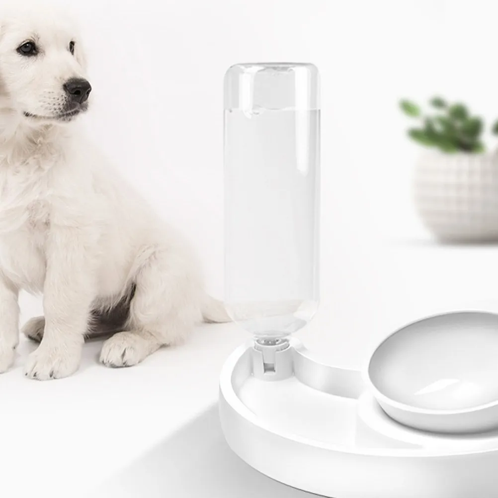 

Premium PP Slow Feeder Pet Bowl for Dogs Cats Puppies Anti-Slip Non-Tip Design Smooth Easy-Clean Round Feeding Water Container