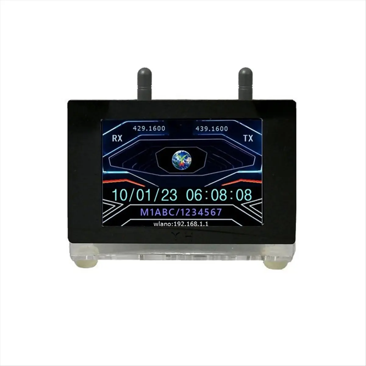 SWXF assemblato per hotspot duplex T124B con schermo a colori da 3,5 pollici per modem walkie-talkie digitale