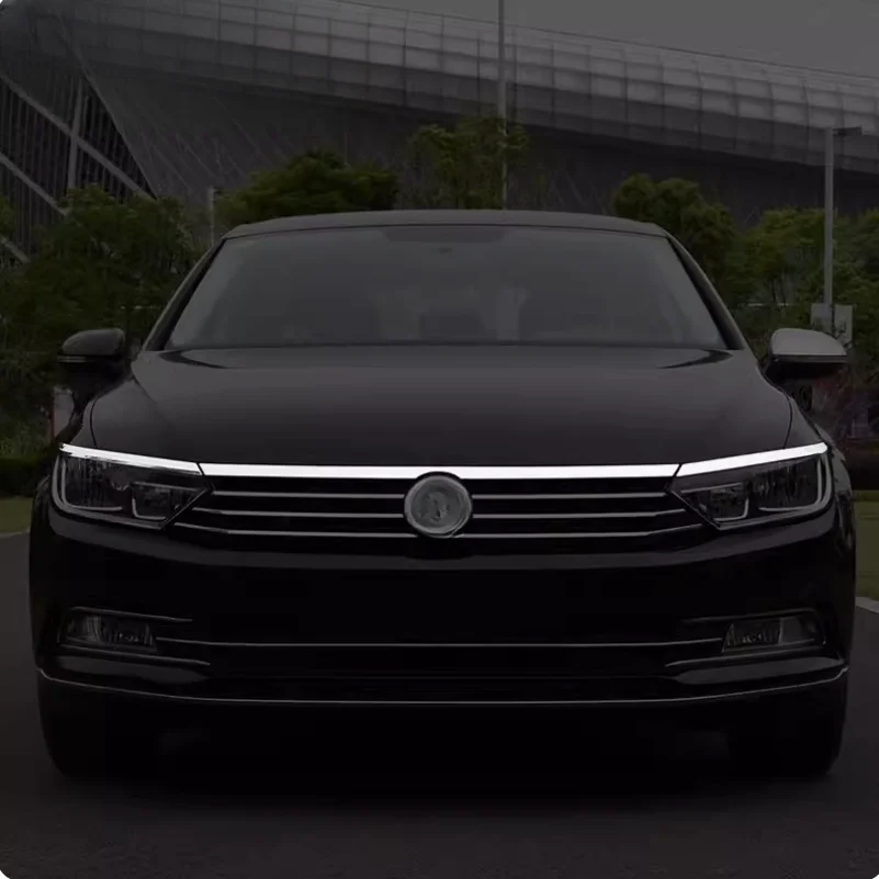 Dla Volkswagen VW Passat B8 2017-2022 akcesoria zewnętrzne przednia maska osłona maski zderzaka osłona osłony na lusterka obczne reflektorów — zdjęcie 6