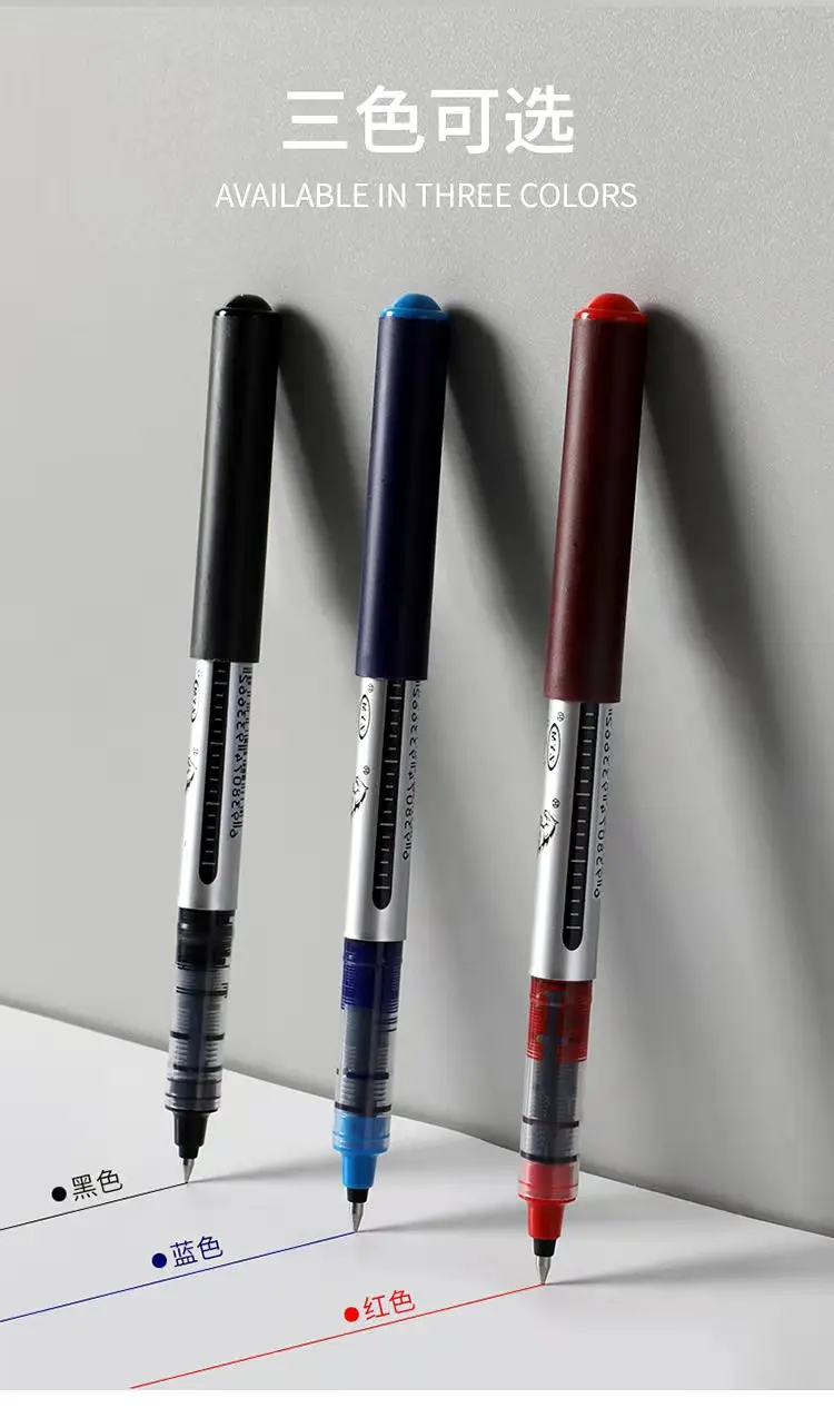 12Set senza penna cancellabile 0.5mm penna a sfera con inchiostro nero blu per materiale scolastico penne per cancelleria per esami di scrittura per studenti