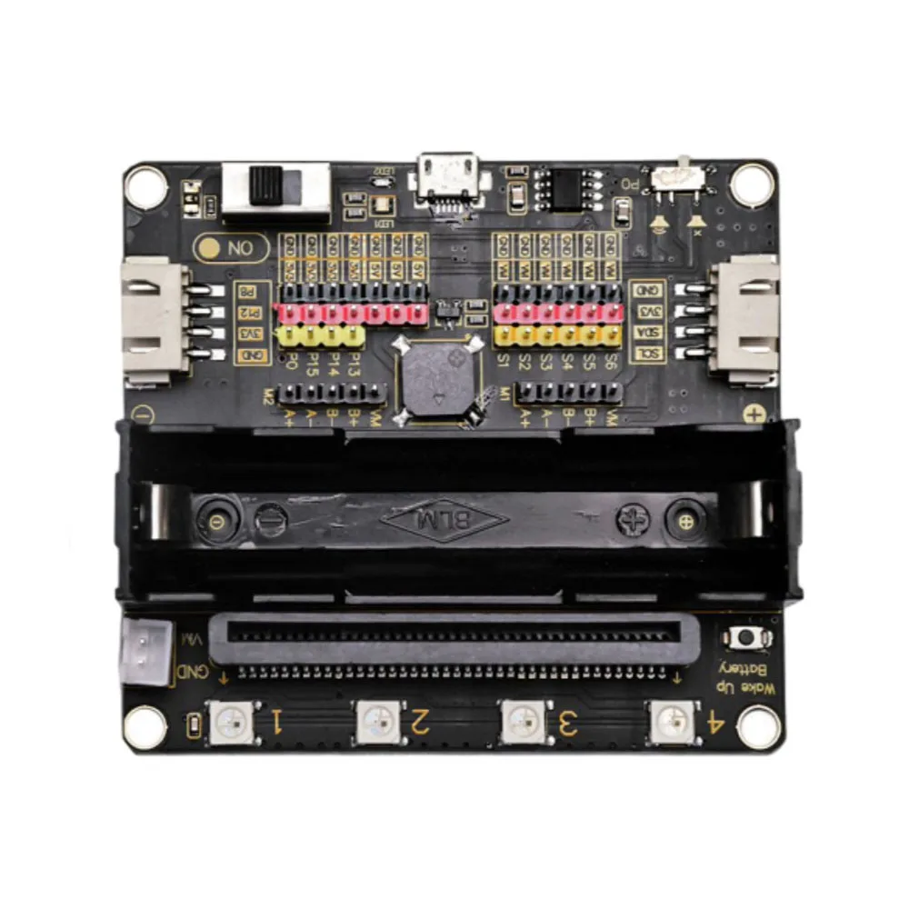 

Superbit Expansion Board Onboard 18650 3.7V Battery Charging 4-way Motor Control Interface Adapter Board IO Expansion Module