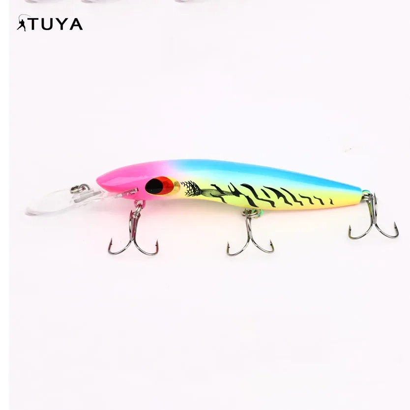 Minnow 16 cm 24,4 g molde para señuelo de pesca manivela moldes para cebo juego de señuelos