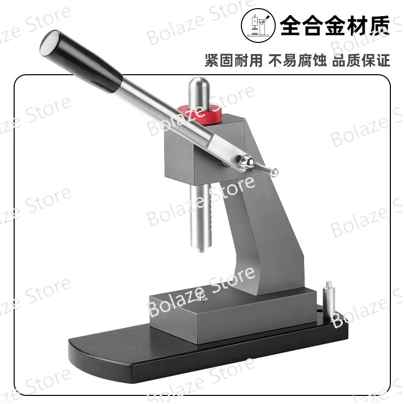 Heavy Duty Full Metal Watch Back Cover Press 6173 Professional Watch Case Closing Machine with Moulds Watch Repair Tool
