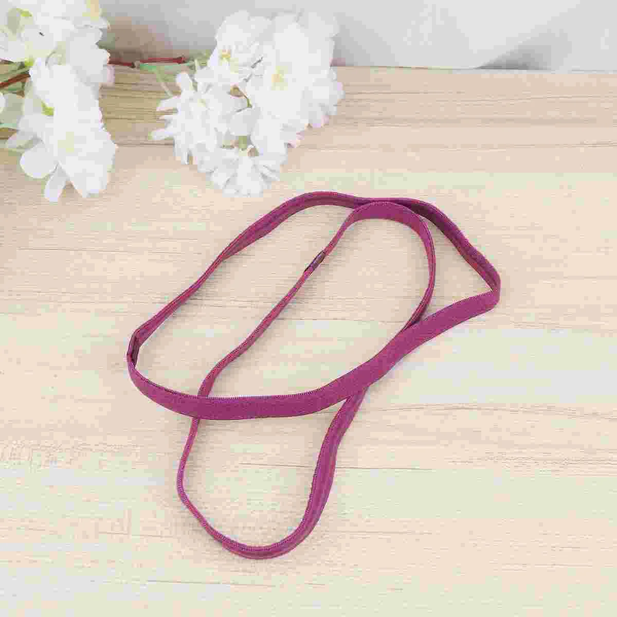 Running Headband Stretchy Rope Football Non-Slip Hair Accessories Yoga Hair Band Unisex Headband  Dance  Stretchy Headband