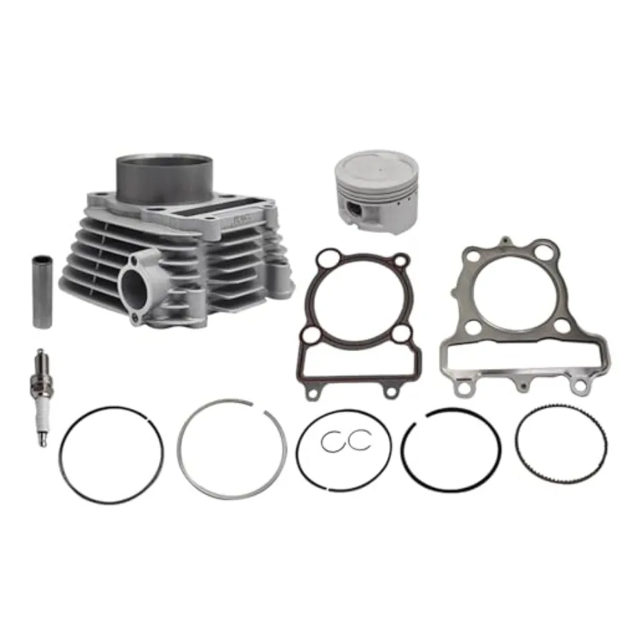 

Top End Kit Replacement with Cylinder Piston Gasket for Yamaha Warrior 350 19872004 348cc Engine Repair and Maintenance Kit for