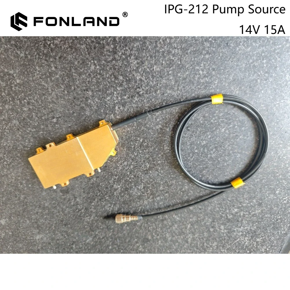 IPG-212 Infrared Laser Pump Source 970nm 14V15A with SMA905 Connector Fiber Laser Pump Diode for Laser Marking DIY