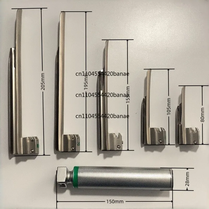 Pet animal special LED laryngoscope intubation anesthesia laryngoscope pet laryngoscope right opening