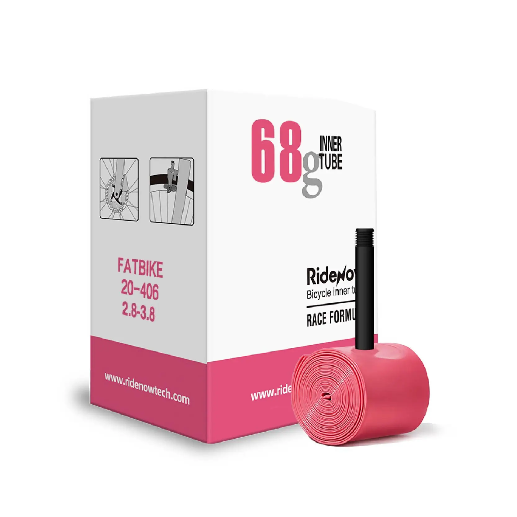 AliExpress OFFBONDAGE RideNow Beach Bike Snow Bike Inner Tube 20/24/26/27.5 Inch Ultra - Light Cycling TPU Tube American Valve 42mm MTB Fatbike Parts