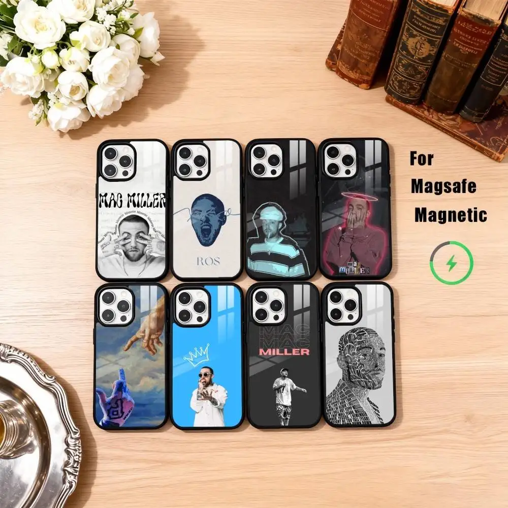 

M-Mac M-Miller Singer Phone Case For iPhone17,16,15,14,13,12,11 Plus,Pro Max Magnetic For Magsafe Wireless Charging