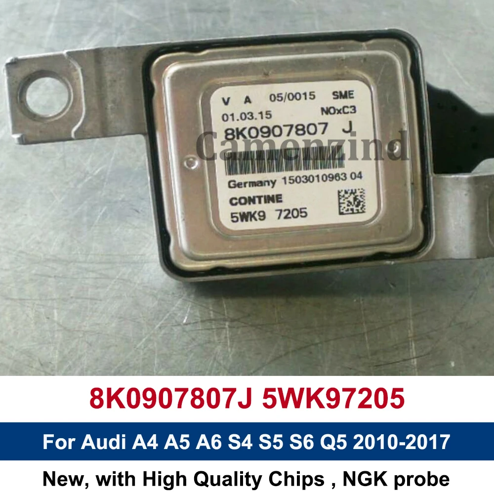 

High Quality 8K0907807J 5WK97205 New Nox Sensor Nitrogen Oxide Sensor For Audi A4 8K A5 A6 S5 S6 Q5 8R 2010-2017