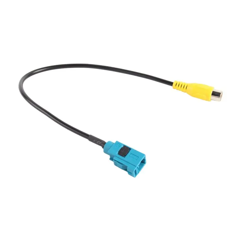 Fakra Z Female To RCA Female Video Cable Adapter Car Reversing Rear View Camera Adapter Cables For Mercedes Benz-X67A