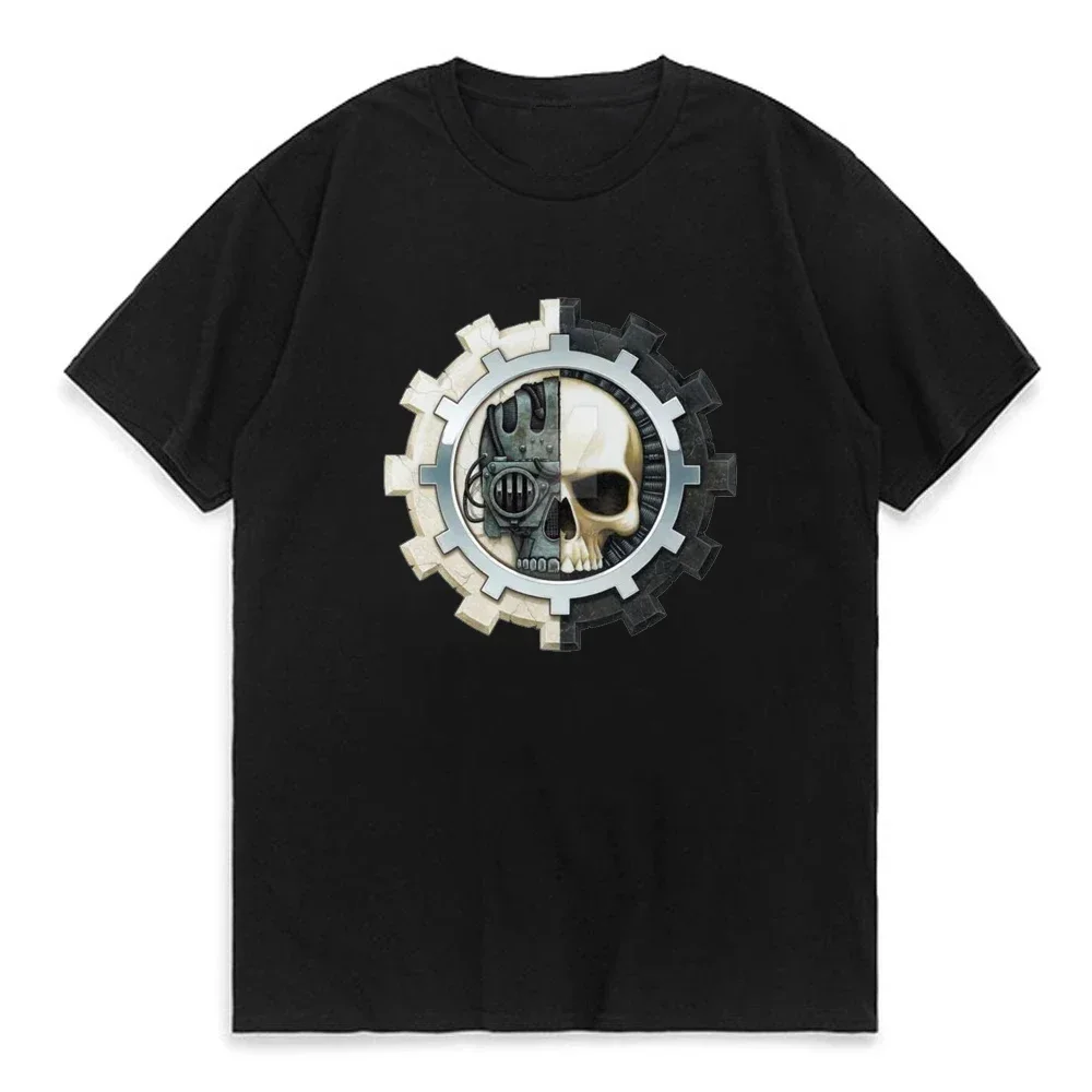 

Смешная летняя футболка унисекс Adeptus Механическая футболка