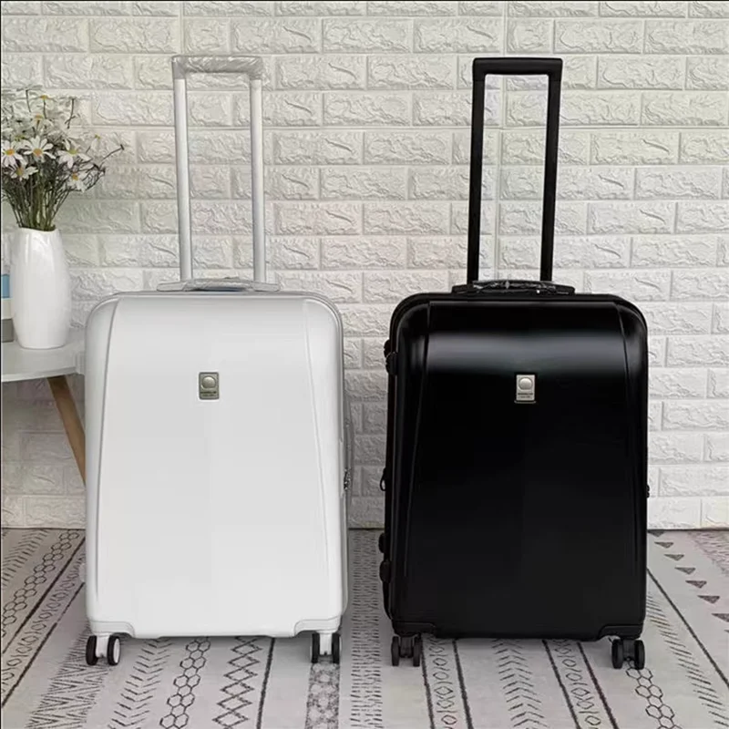 Valise à roulettes universelle pour hommes et femmes, valise à mot de passe, bagages, silencieux, 20 po, 24