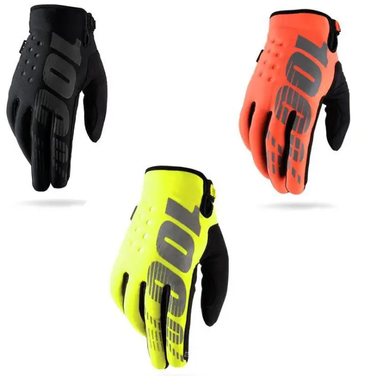 general The new winter gloves maintain a warm, thick cycling glove. Off-road racing gloves BMX MTB ATV DH mountain bike downhill