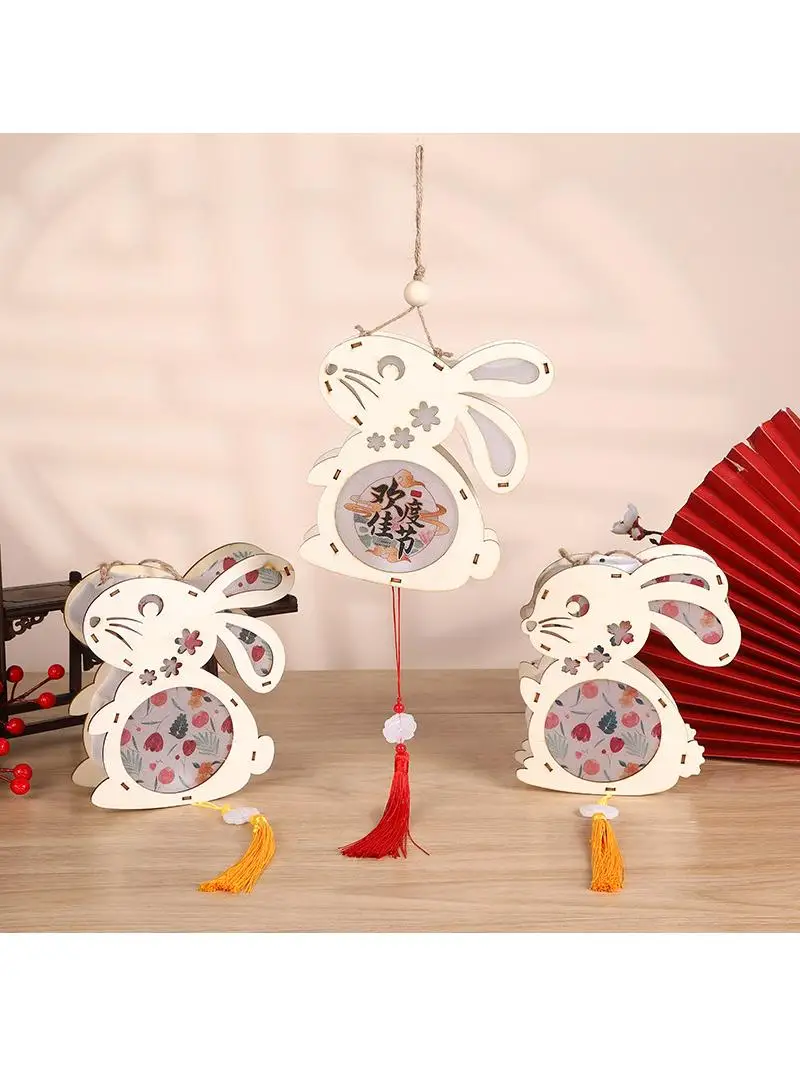 handmade-rabbit-flower-lantern-children's-handheld-material-kit-small-hanging-decorative-lantern-for-mid-autumn-festival