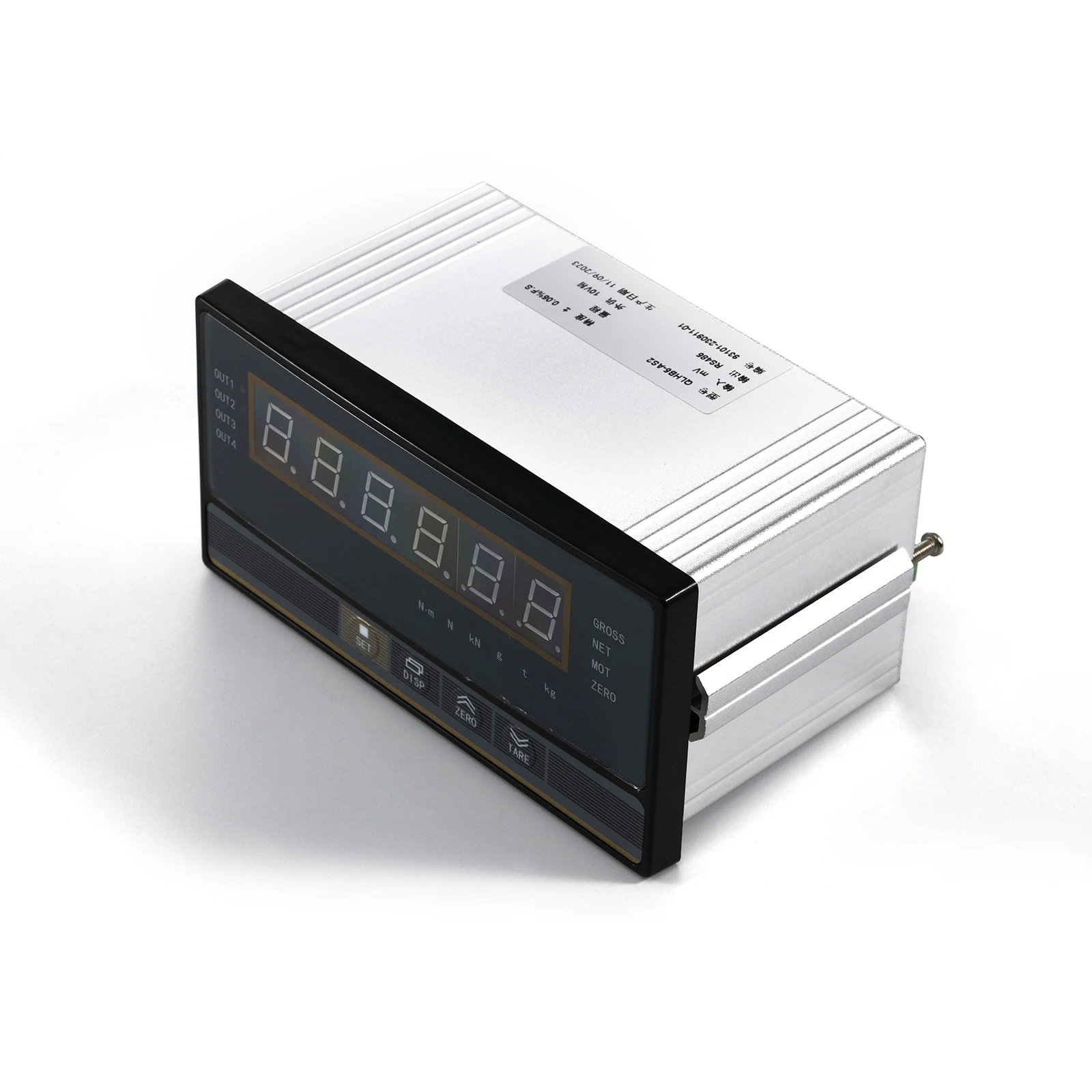 QL-HB5 مؤشر خلية الحمل عرض وزنها محول Batching Transmitter AC 100-240V IP65 485 4-20mA