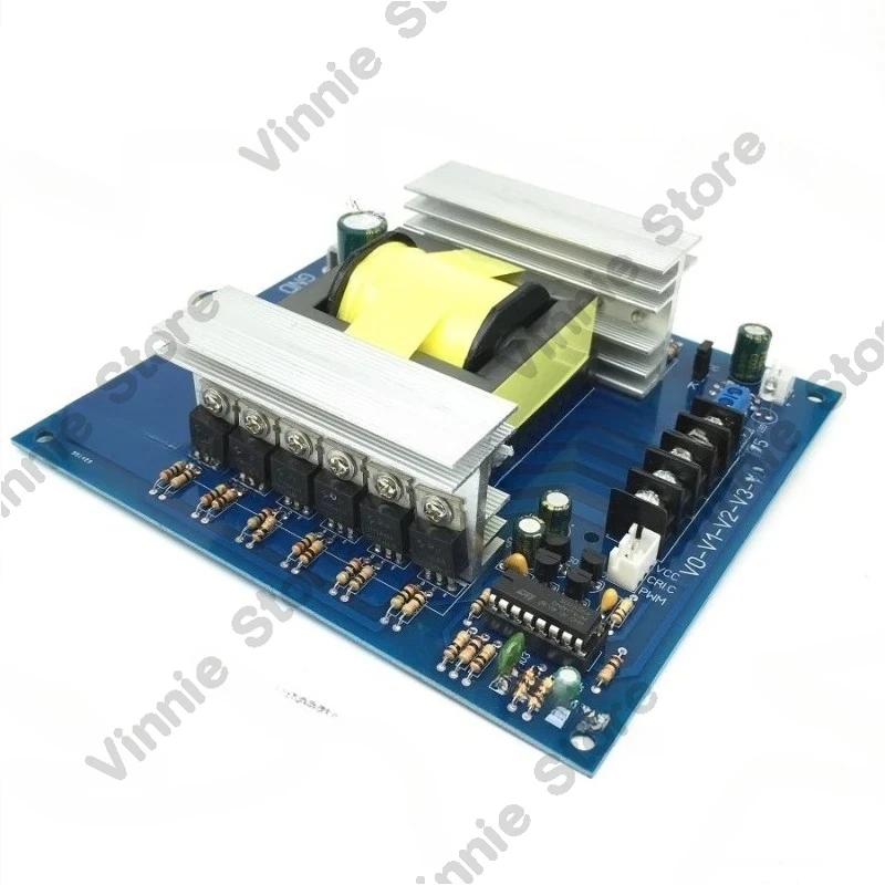 

Инвертор 1000 Вт DC12V/24V, высокочастотный модуль, повышающий преобразователь напряжения для автомобиля, DC-AC