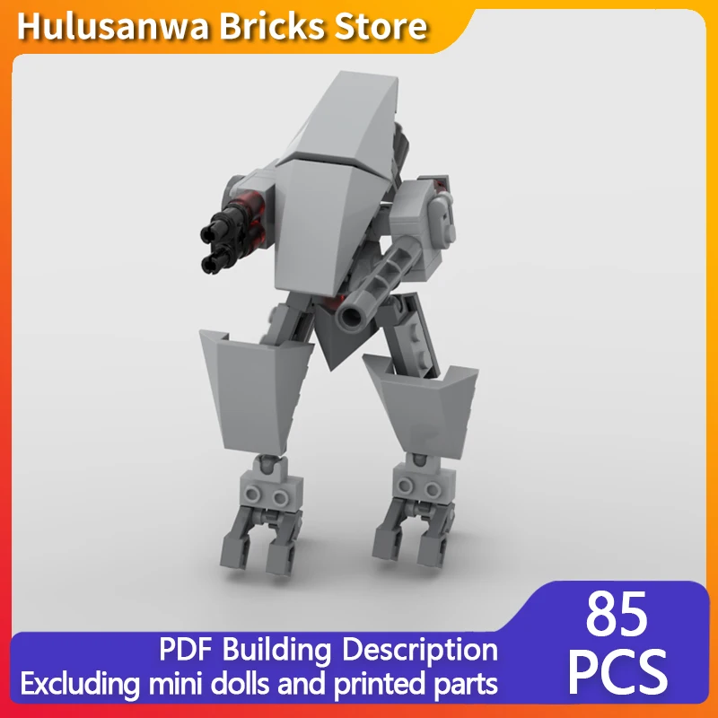 

Популярная модель фильма MOC, строительные кирпичи, робот-атака из фильма, модульные технологии, подарки, праздник, сборка, детские игрушки, костюм