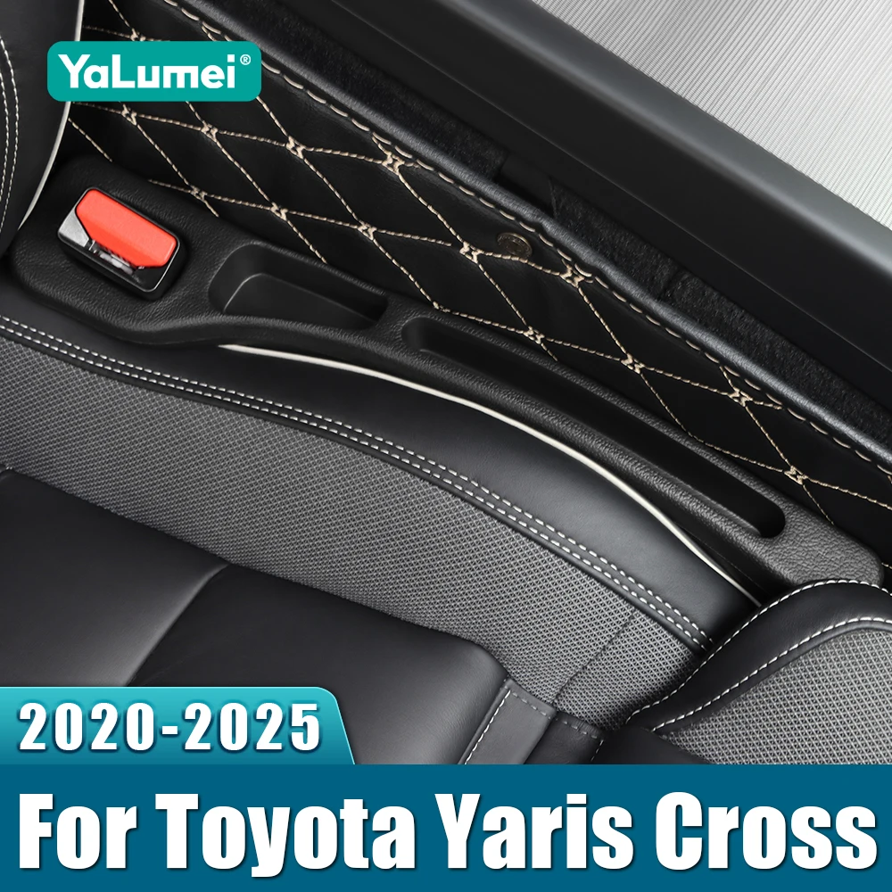 Dla Toyota Yaris Cross 2020 2021 2022 2023 2024 2025 Hybrydowy fotel samochodowy Szczelina antyprzeciekająca Listwa zatrzymująca Szczelina fotela Organizer do przechowywania