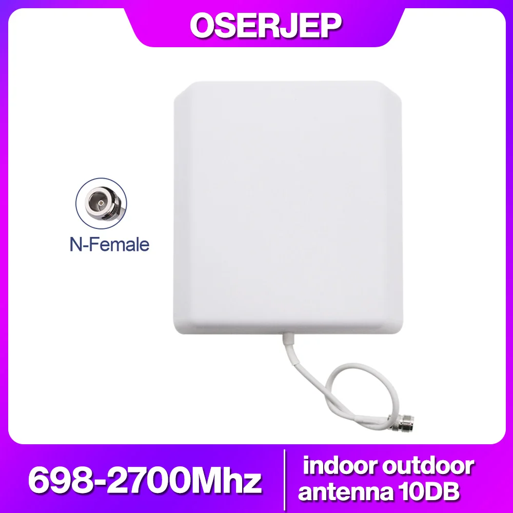 2G 3G 4G lte Internal Outdoor Panel Indoor Antenna 698-2700MHz 10DB GSM CDMA Cell Phone Siganl Booster Repeater Antenna