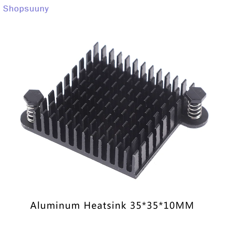 [SU]1Pc Aluminum Heatsink Cooling Pad 35*35*10MM South North Bridge Chipset Radiator[SU]