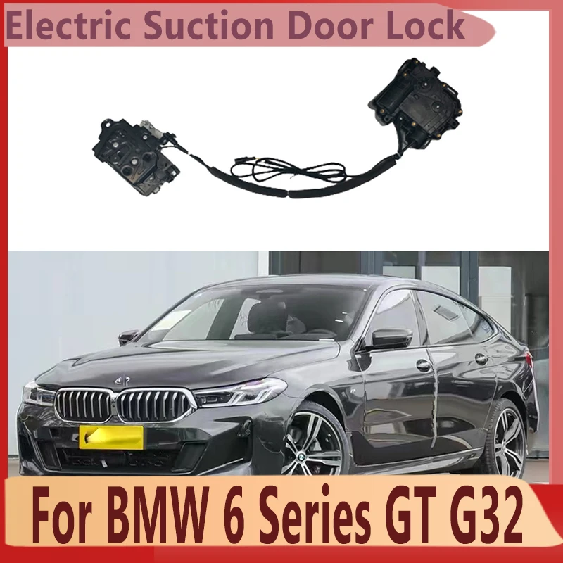 For Smart Auto Electric Suction Door Lock for BMW 6 Series GT G32 Automatic Soft Close Door Super Silence Car Vehicle Door Tools