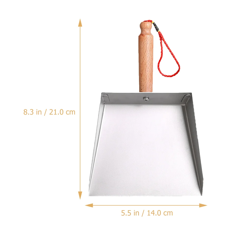 Dustpan Cleaning Portable Jumbo Lobby Small Metal Stainless Steel Tabletop Tool Lampshade