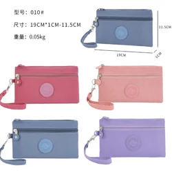 Pochettes en toile solide pour documents, pocommuniste pour téléphone, pocommuniste de rangement pour cartes de crédit et d'identité, trousse de toilette, rouge à lèvres, trousse de maquillage