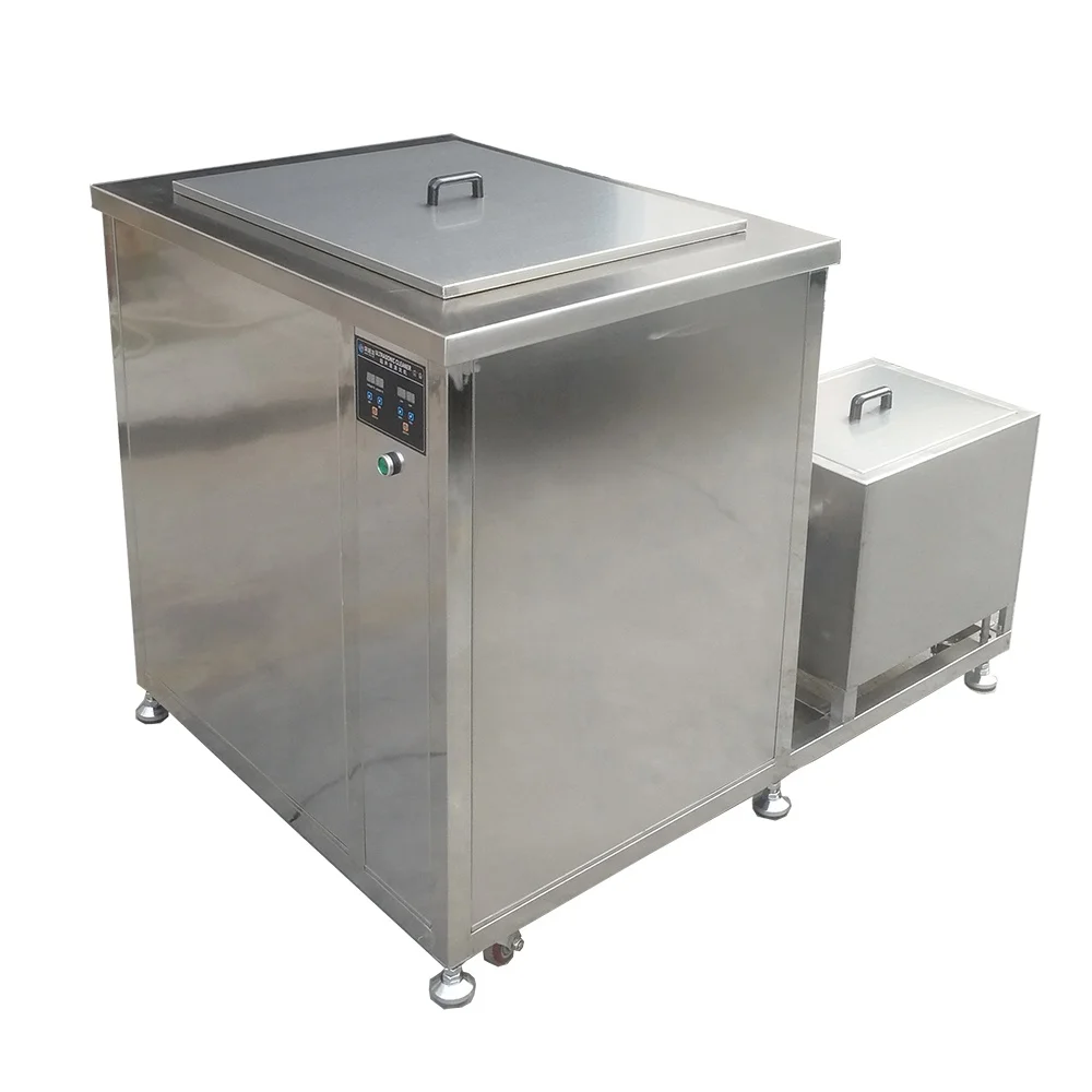 175L Industrial Ultrasonic Cleaner Bath with Oil Filter Degreasing  System