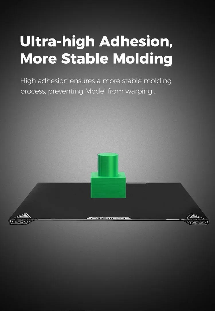 

Creality K2 plus 370x370mm Epoxy Resin Build Plate with Excellent Adhesion High Flatness And Wear Resistance for 3D Printer Acce