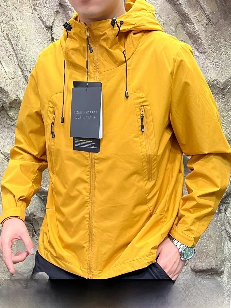 

Adjustable Double Door Outdoor Windproof Waterproof Jaet Youth Polyester Fiber Stand Fit Long Sve Zipper Closure Hooded