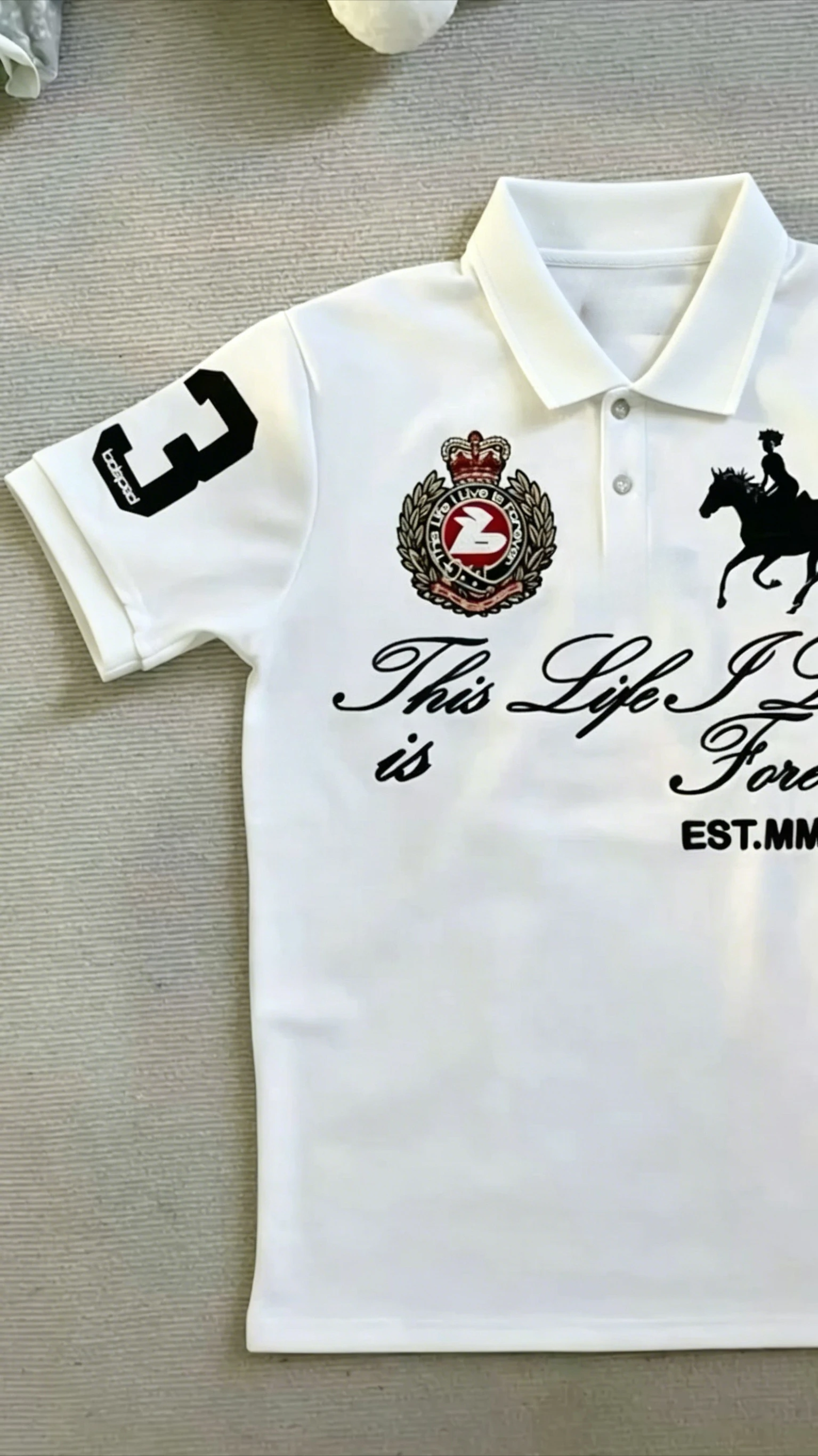 Cool outfit inspiration Hip-hop Style Men Y2k Men Casual Embroidery Graphic Street Print Short Sleeve Polo America Retro Street