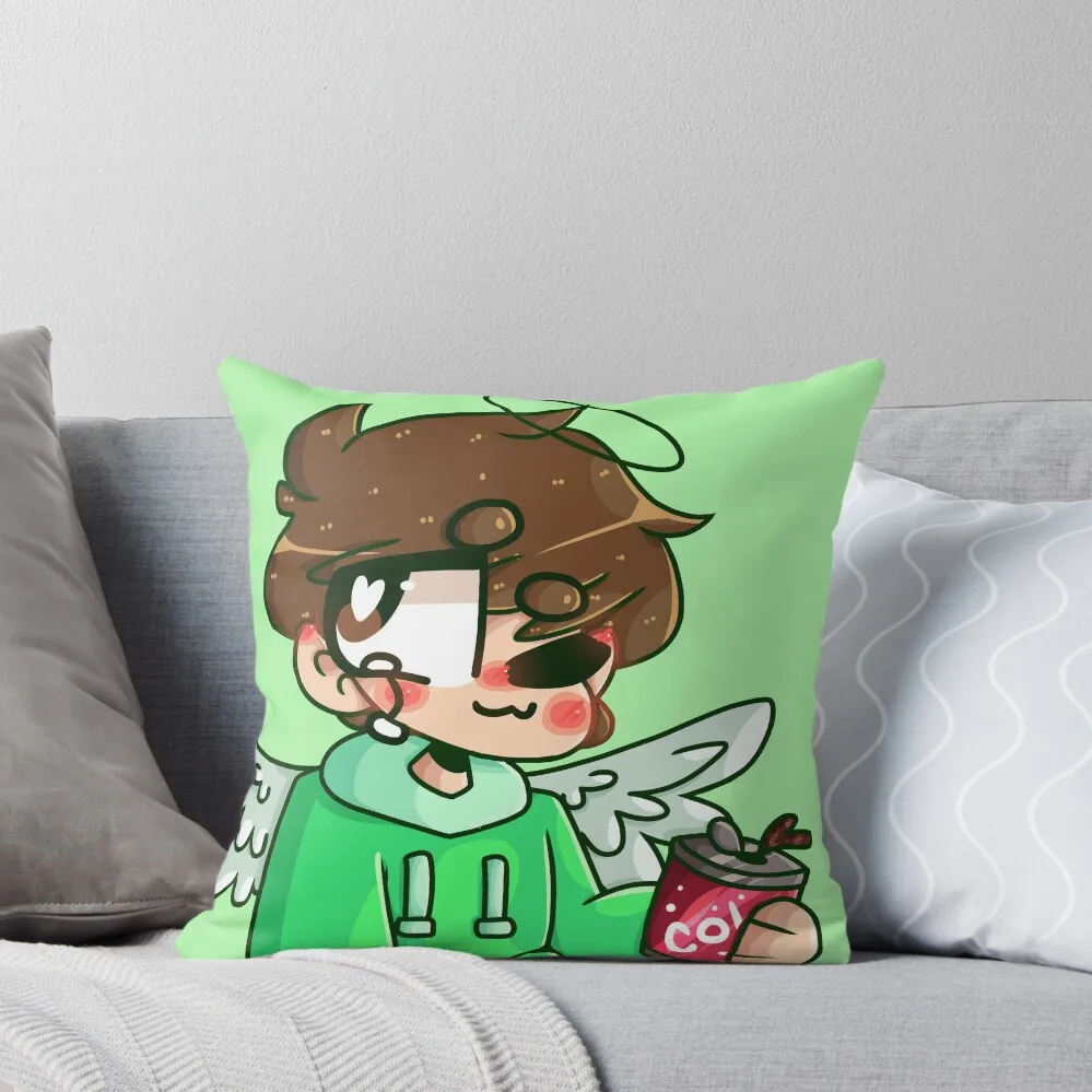 

Pastel Edd Eddsworld Throw Pillow Cushions Room decorating items pillow