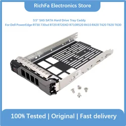 Para Dell PowerEdge R730 730xd R720 R720XD R710 R520 R410 R420 T420 T620 T630 KG1CH 3.5 ''SAS SATA Bandeja de servidor Caddy 058CWC