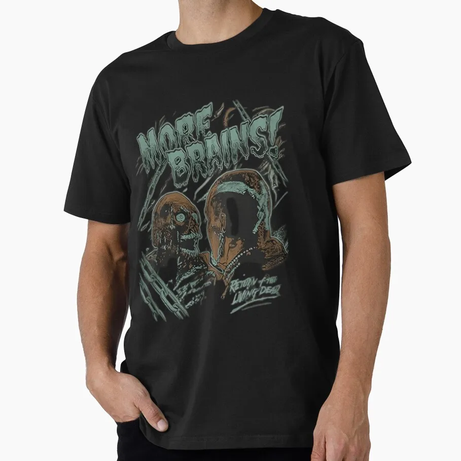 

Vintage horror monster Ghost movie Scary haloween Gift t shirt Return of the living dead Retro Graphic clothes 1225 All size top