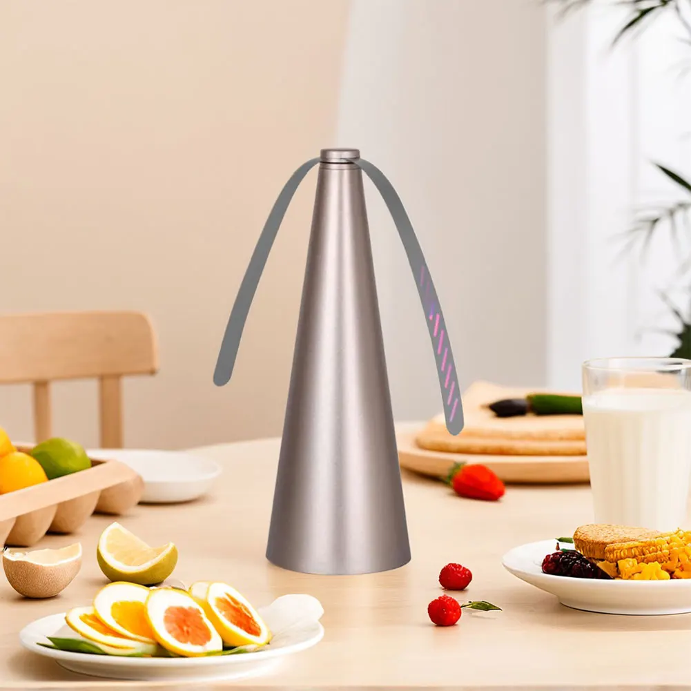 

2pcs Fly Fans for Tables Food Fan Fly Spinner Portable Outdoor Picnic Fan for Picnic Restaurant Party Home BBQ