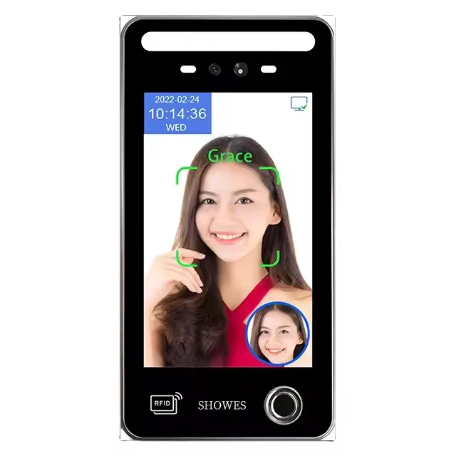 مبيعات المصنع مباشرة محطة التعرف على الوجه للتحكم في الوصول البيومترية مع واي فاي #2