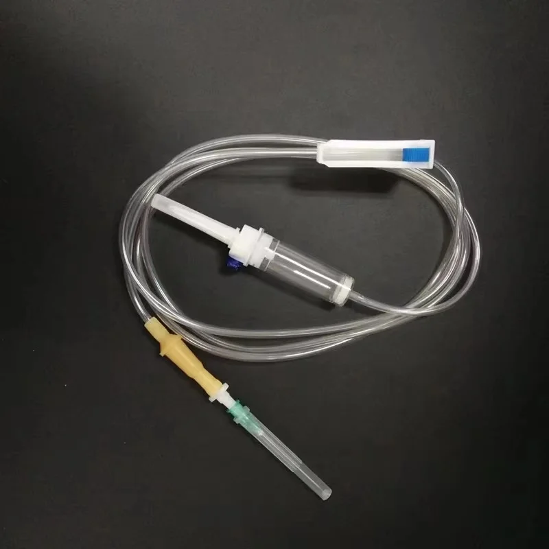 medical disposable intravenous set pet nutrition set animals set with 21G fast shipping