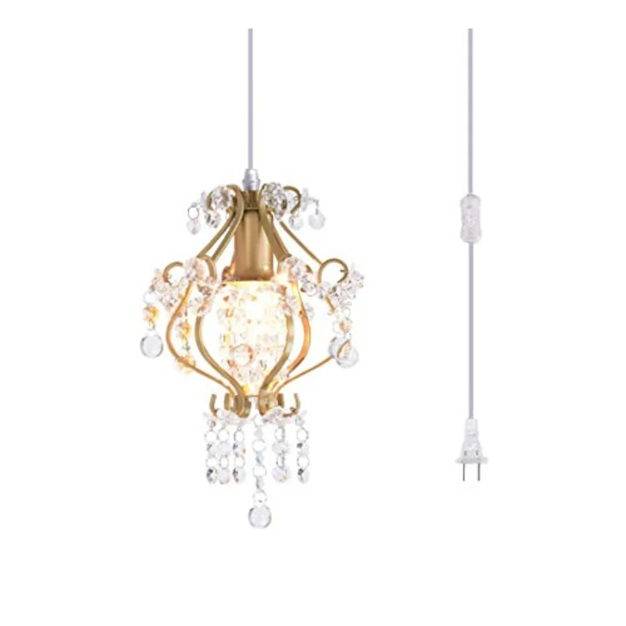 

Elegant Mi Chandelier Crystal Pendant Lighten