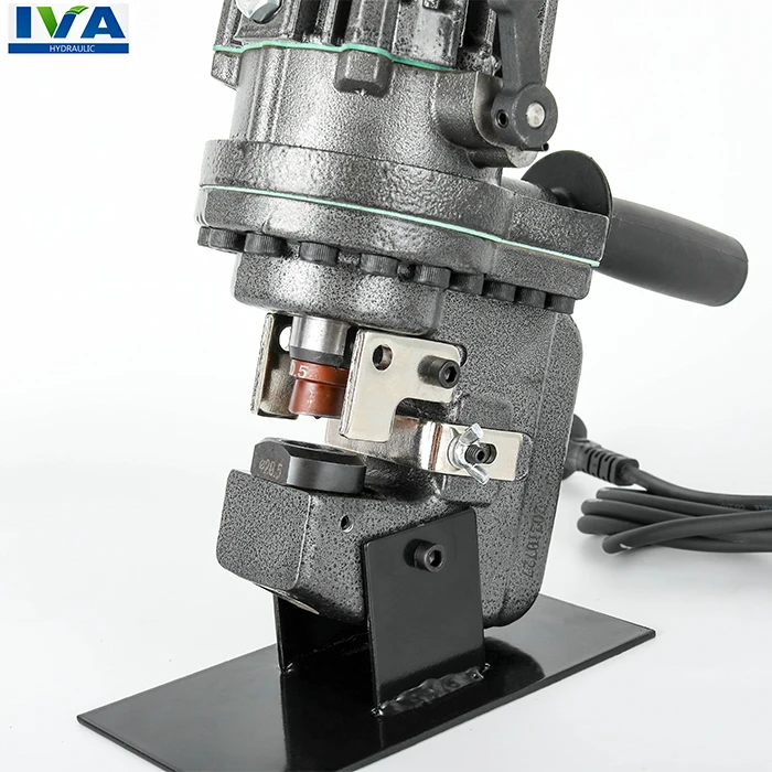 Electric Hydraulic Punching Machine MHP-20 Portable Dry Hanging Angle Steel Puncher Channel Steel Angle Iron Drilling Machine