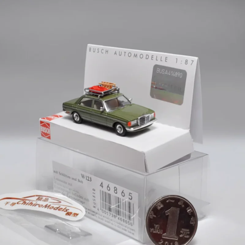 BUSCH 1:87 Scale E-Class W123 Plastic Model Adult Classic