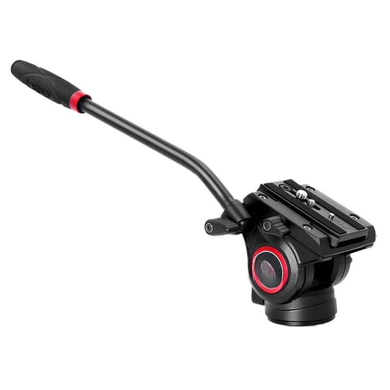 

Hydraulic damping gimbal universal camera tripod monopod sliding track bird panorama
