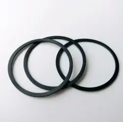 Set of 119 Types Waterproof Flat O Ring FRING Kit Flat Gasket Black Rubber Washers for Watch Back Case W7387