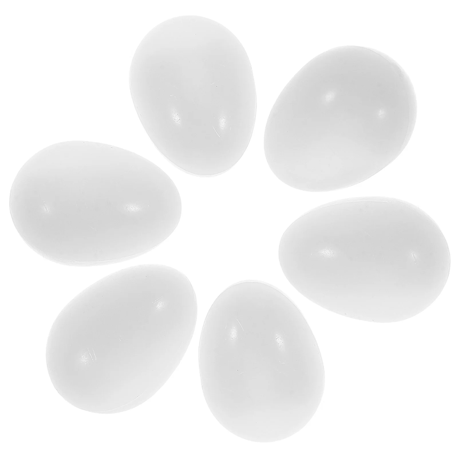 

30Pcs Parrot Egg Artificial Solid Plastic Dummies for Hatching Aid Bird Nest Management and Breeding Training Dummies Pigeon Egg