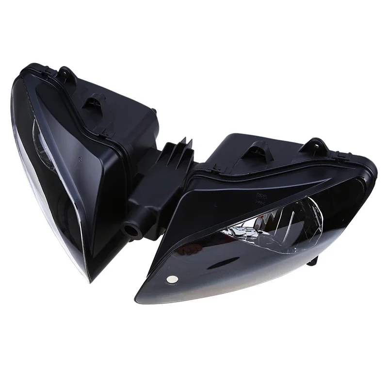 For Yamaha YZF R1 2000 2001 Clear Motorcycle Headlights Lens Housing Assembly Motorbike Cafe Racer Headlamp Case Accessories