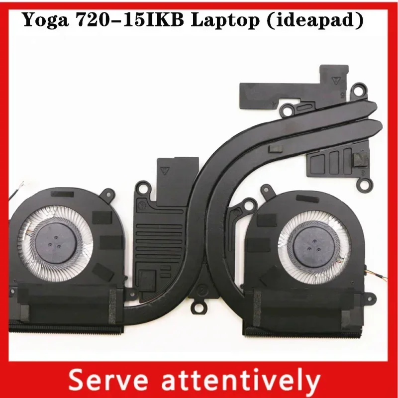 New CPU Cooling Fan with Heatsink Thermal Module for LENOVO Yoga 720-15IKB 5H40N67861