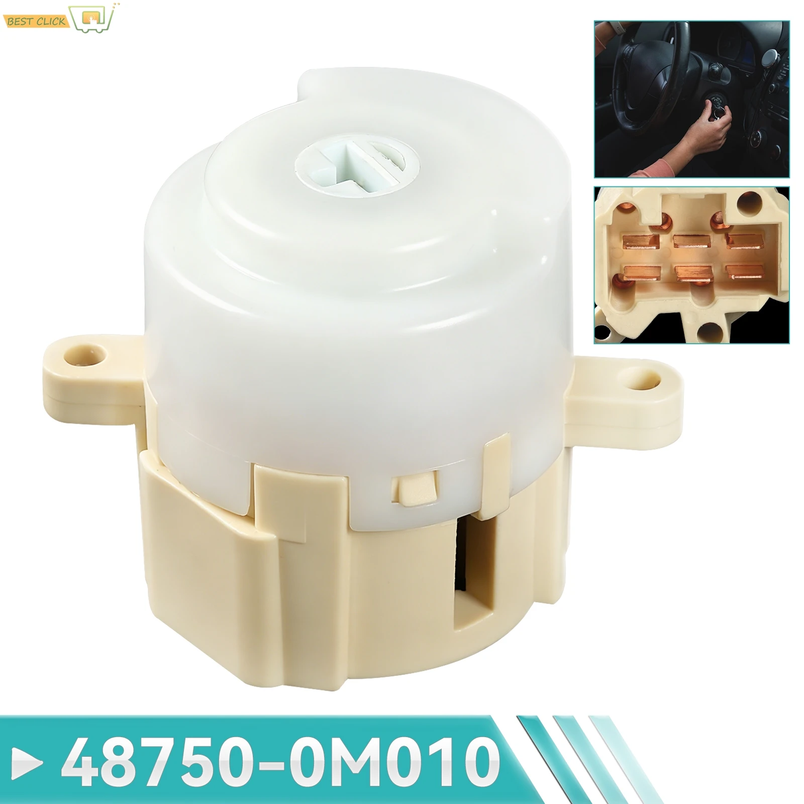 For Nissan Cube Rogue Sentra Versa Frontier NV200 2009-2016 Ignition Starter Switch 48750-0M010