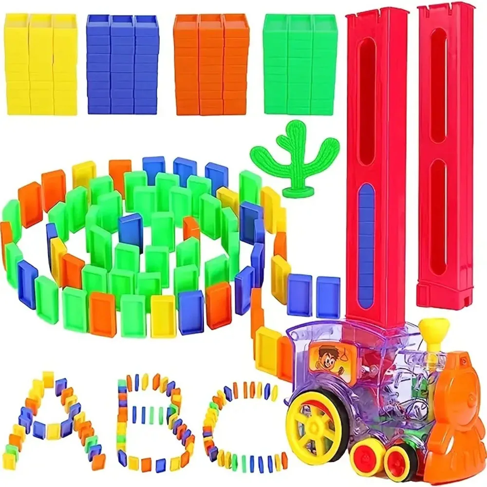 Lovely Dominos Trains Toys For Children Early Educational Puzzle Toy Kids Party Favors Toys