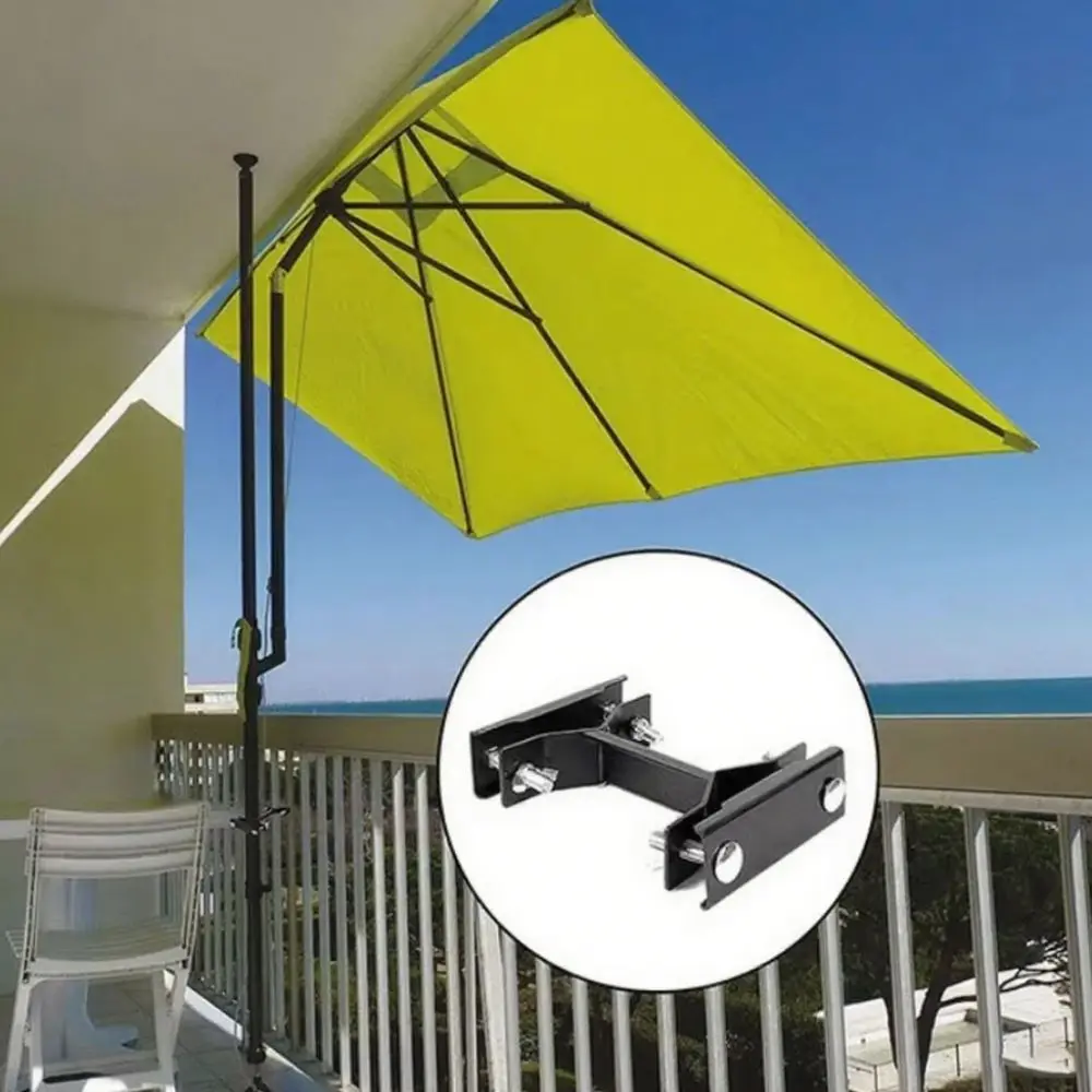 

Sunshade Steel Umbrella Clip Iron Weatherproof Umbrella Stand Universal Sturdy Umbrella Holder Camping